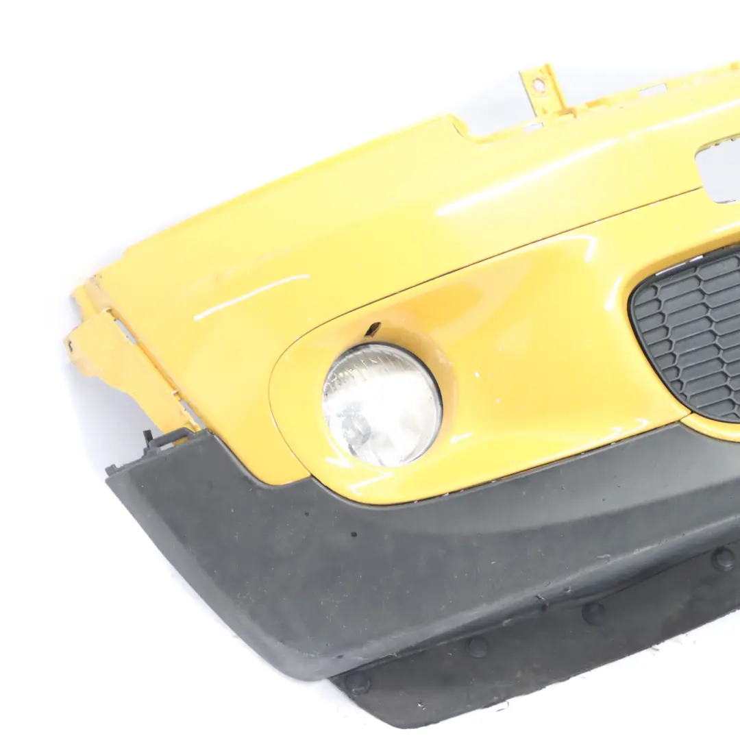 Complete Front Bumper Trim Panel Mellow Yellow - A58 to Mini Cooper S R55 R56 with Part number 0430242 Mini Cooper S R55 R56 Complete Front Bumper Trim Panel Mellow Yellow - A58 - SKU 0430242-MY - Part number 0430242