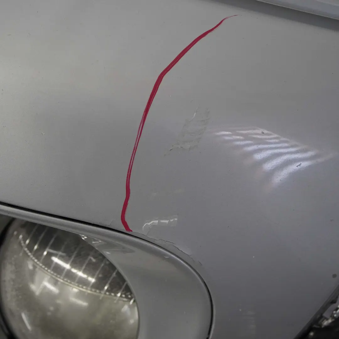 Complete Front Bumper Trim Panel Pure Silver - 900 to Mini Cooper S R55 R56 R57 with Part number 0430242 Mini Cooper S R55 R56 R57 Complete Front Bumper Trim Panel Pure Silver - 900 - SKU 0430242-PS - Part number 0430242