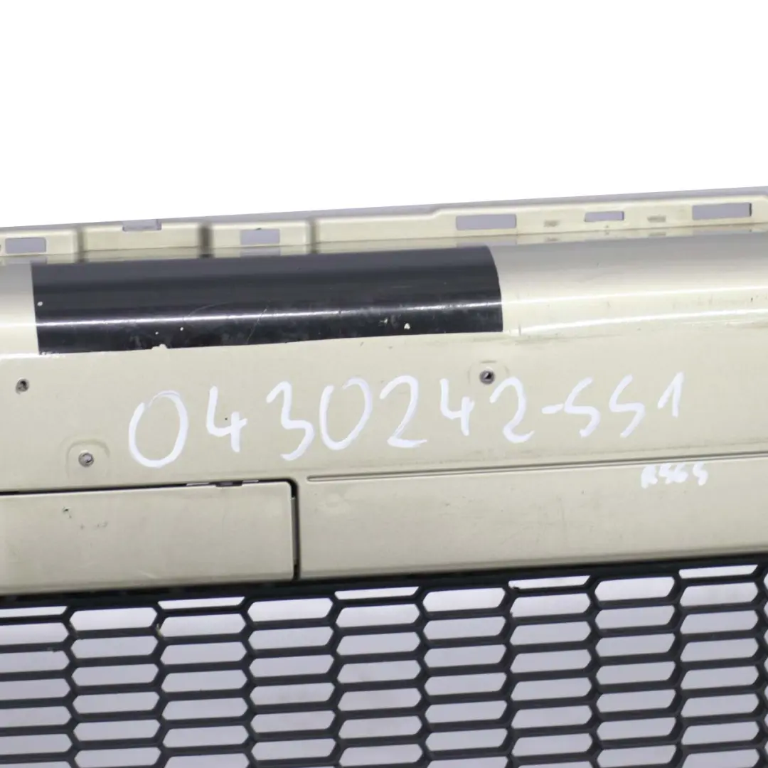 Complete Front Bumper Trim Panel Sparkling Silver A60 to Mini Cooper S R55 R56 1 with Part number 0430242 Mini Cooper S R55 R56 1 Complete Front Bumper Trim Panel Sparkling Silver A60 - SKU 0430242-SS1 - Part number 0430242