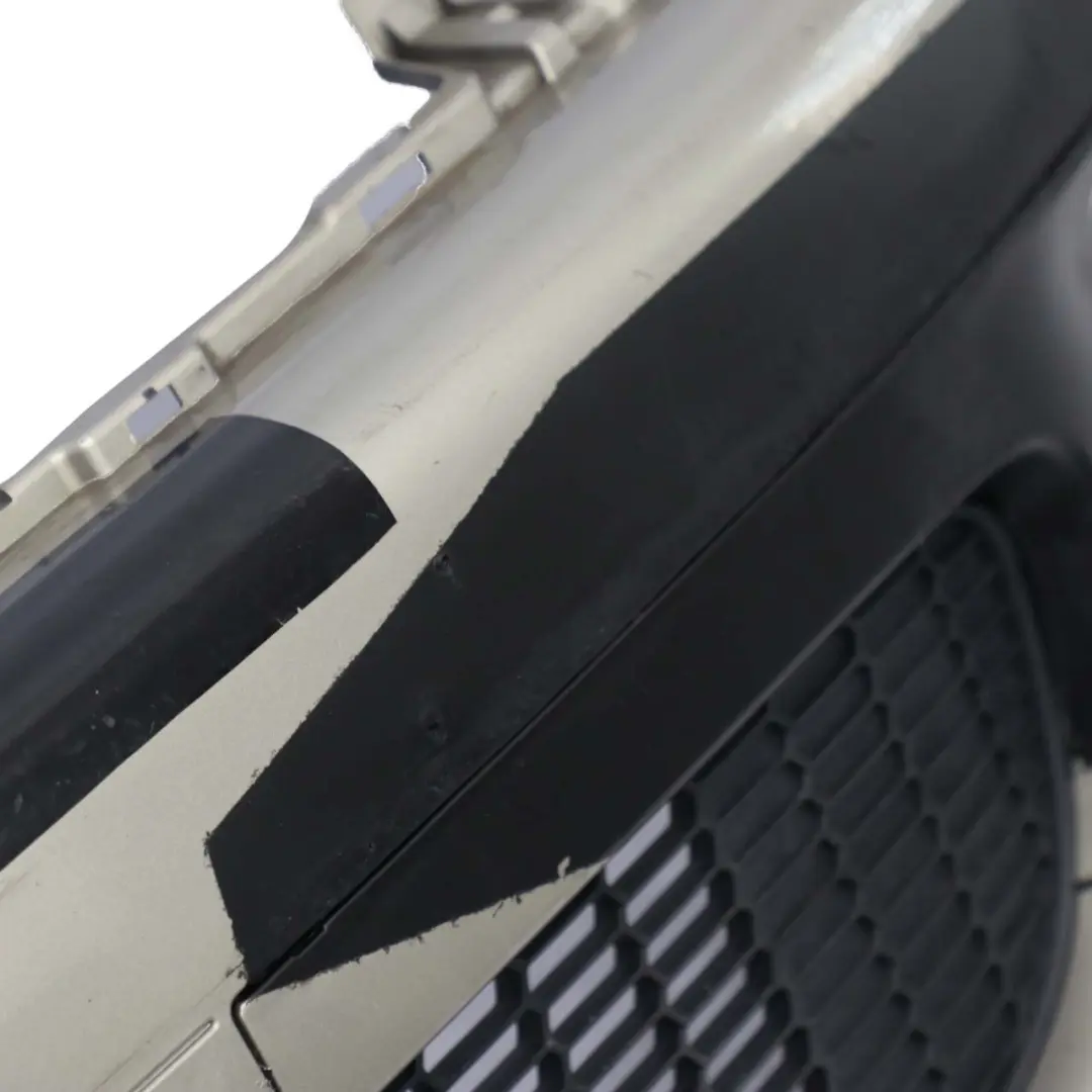 Complete Front Bumper Trim Panel Sparkling Silver A60 to Mini Cooper S R55 R56 1 with Part number 0430242 Mini Cooper S R55 R56 1 Complete Front Bumper Trim Panel Sparkling Silver A60 - SKU 0430242-SS1 - Part number 0430242