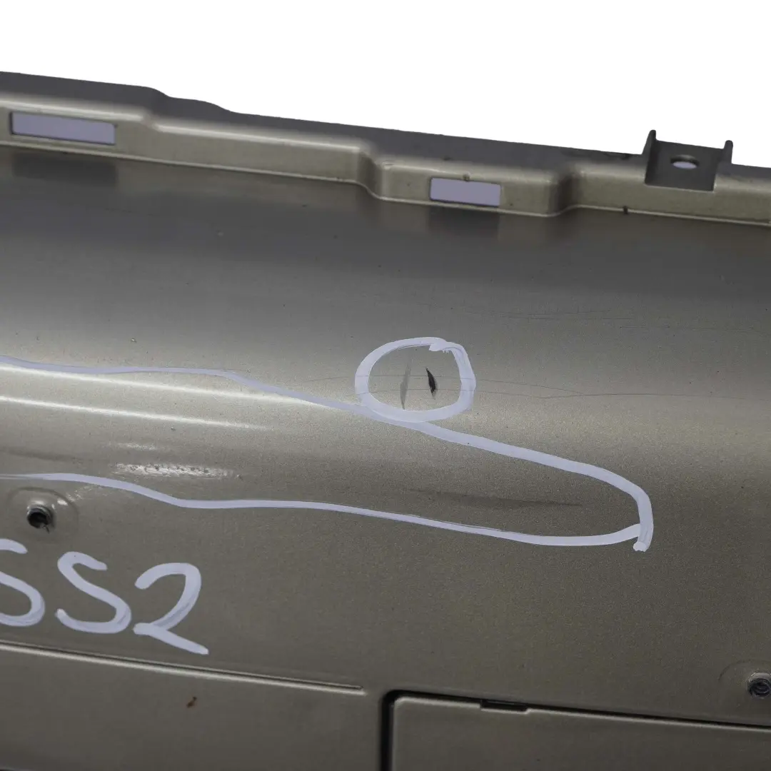 Complete Front Bumper Trim Panel Sparkling Silver A60 to Mini Cooper S R55 R56 with Part number 0430242 Mini Cooper S R55 R56 Complete Front Bumper Trim Panel Sparkling Silver A60 - SKU 0430242-SS2 - Part number 0430242