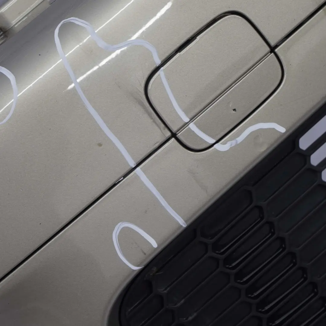 Mini R55 R56 Cooper S Stossfänger Vorn Sparkling Silver Silber Metallic - A60 - SKU 0430242-SS2 - Teilenummer 0430242