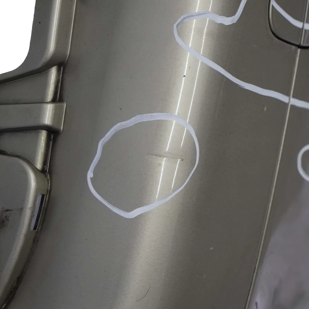 Complete Front Bumper Trim Panel Sparkling Silver A60 to Mini Cooper S R55 R56 with Part number 0430242 Mini Cooper S R55 R56 Complete Front Bumper Trim Panel Sparkling Silver A60 - SKU 0430242-SS2 - Part number 0430242