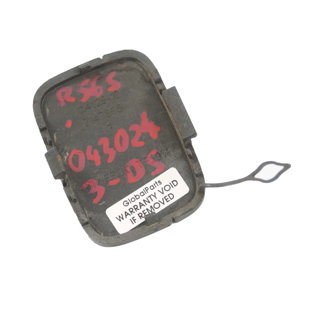 Mini Cooper S R55 R56 Parachoques delantero Flap Towing Eye Dark Silver 871 - SKU 0430243-DS - Número de pieza 0430243