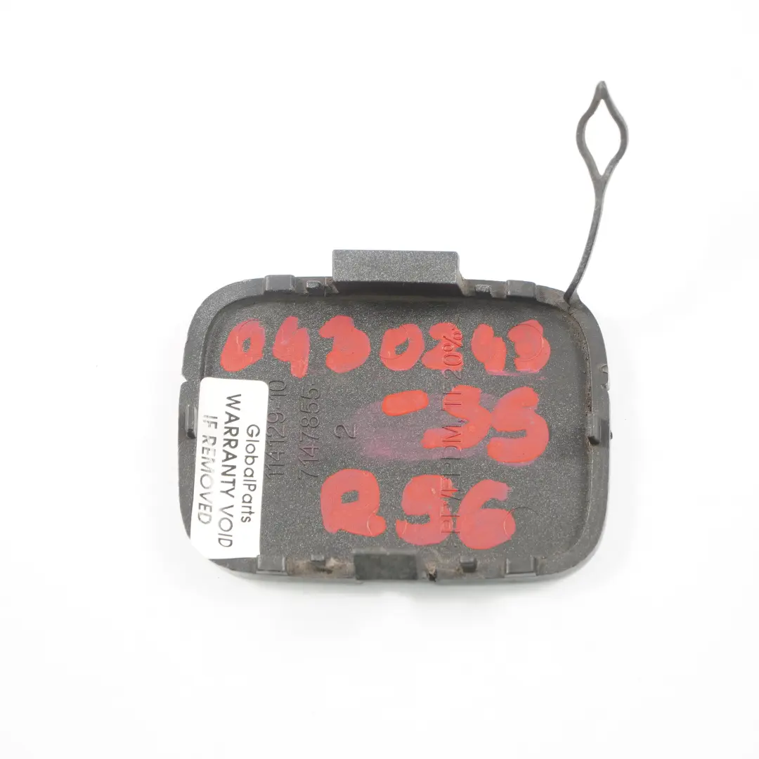 Mini Cooper R56 Coprire Flap Towing Eye Paraurti Sparkling Silver A60 7147855 - SKU 0430243-SS - Numero di parte 0430243