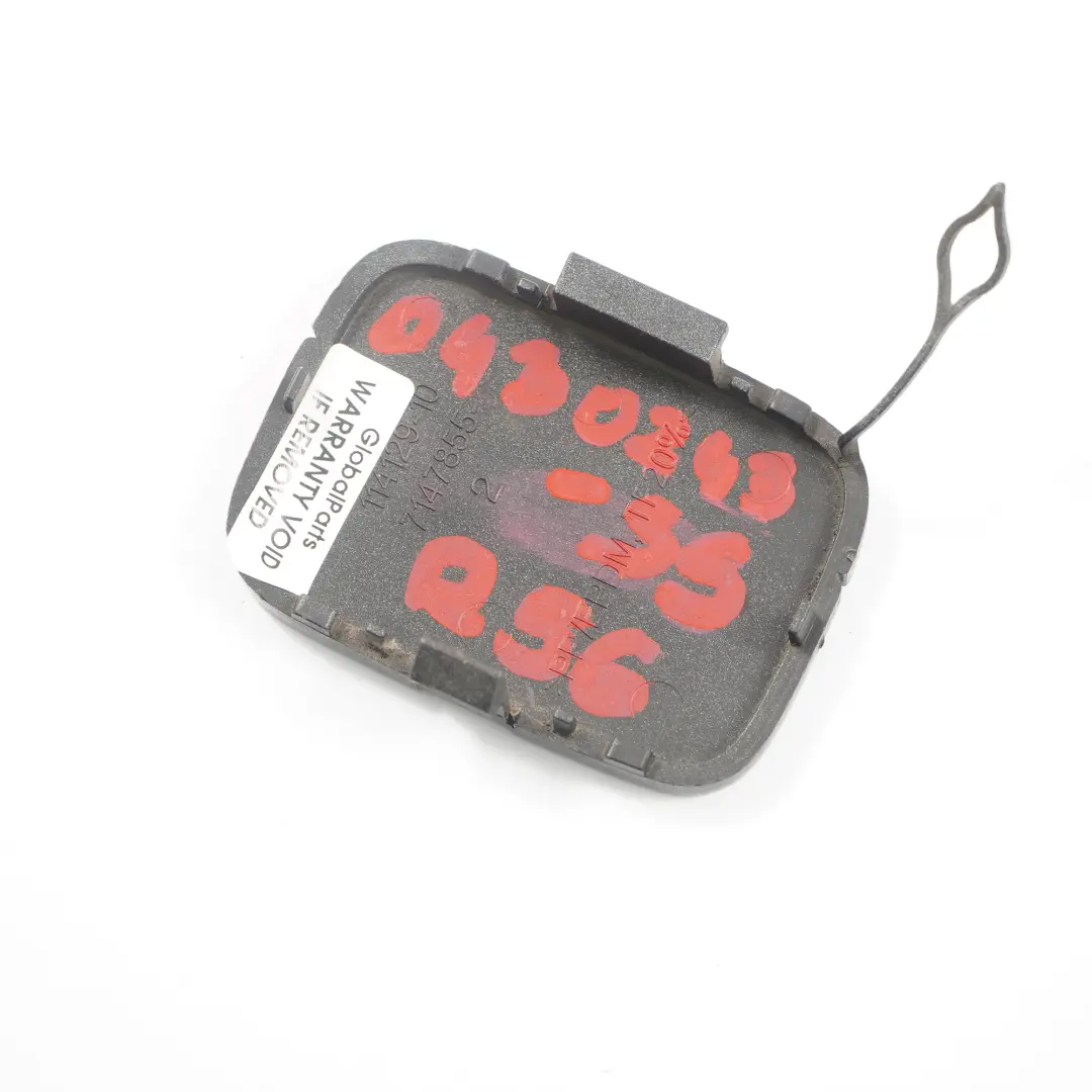 Mini Cooper R55 R56 Cover Flap Towing Eye Bumper Sparkling Silver A60 7147855 - SKU 0430243-SS - Part number 0430243