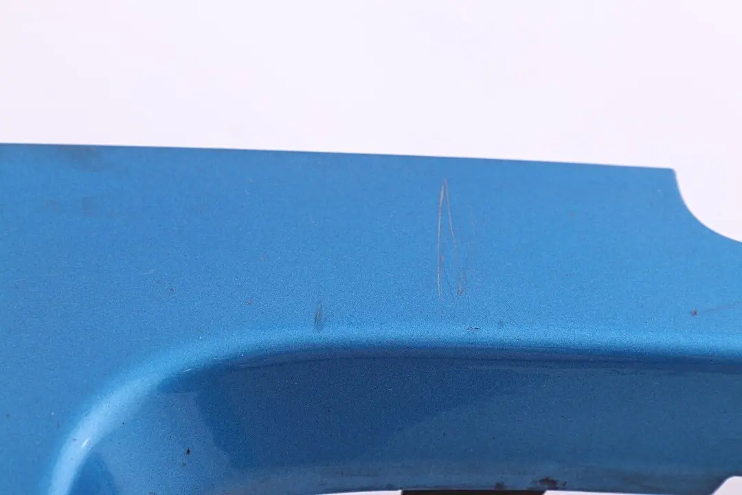 Mini Cooper S R55 R56 R57 Front Bumper Trim Panel Right O/S Laser Blue - SKU 0430244-LAB - Part number 430244