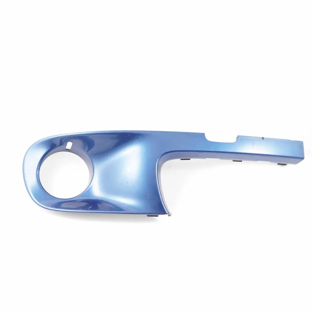 Stoßfänger Verkleidung vorne rechts Lightning Blue A63 2751564 für Mini R55 R56 R57 mit Teilenummer 0430244 Mini R55 R56 R57 Stoßfänger Verkleidung vorne rechts Lightning Blue A63 2751564 - SKU 0430244-LB1 - Teilenummer 0430244