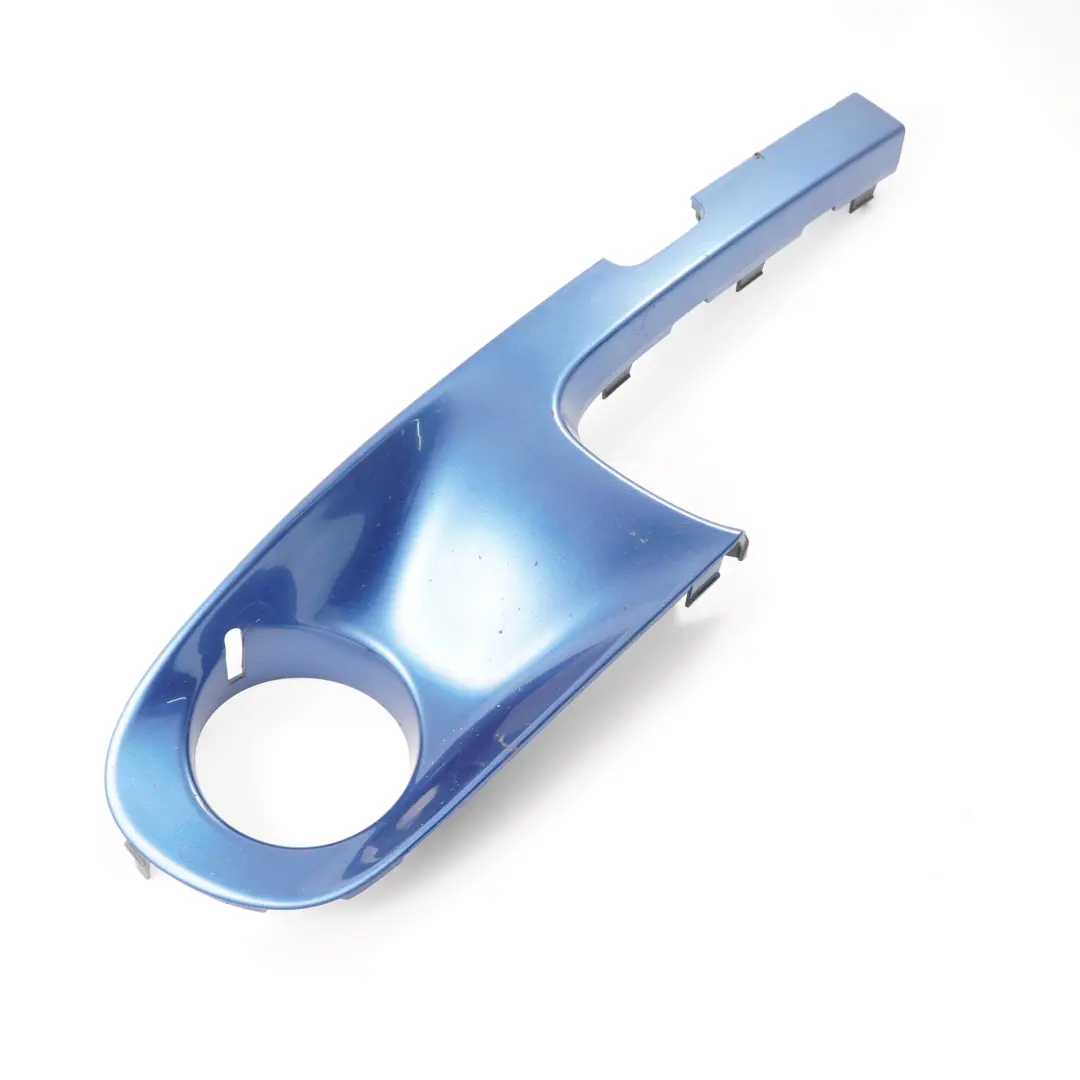 Front Bumper Trim Right O/S Lightning Blue A63 2751564 to Mini Cooper S R55 R56 R57 with Part number 0430244 Mini Cooper S R55 R56 R57 Front Bumper Trim Right O/S Lightning Blue A63 2751564 - SKU 0430244-LB1 - Part number 0430244