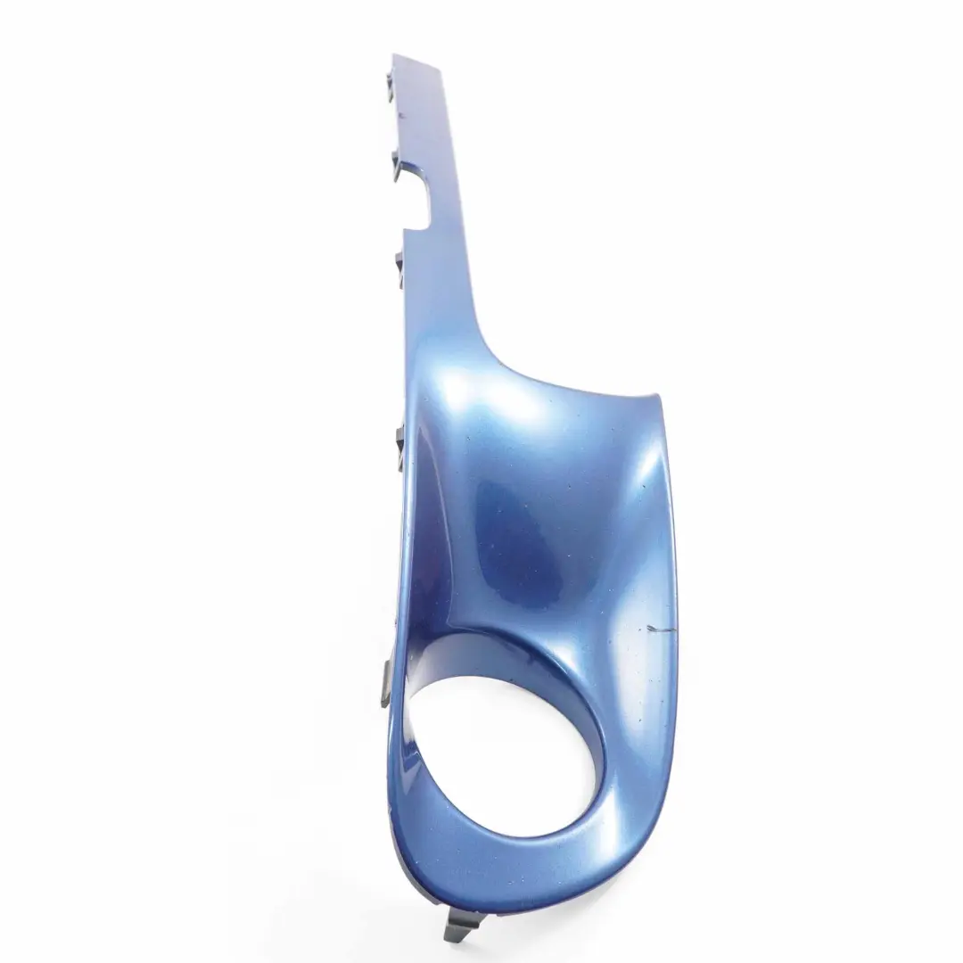 Paraurti anteriore destro Blu Fulmine A63 2751564 per Mini Cooper S R55 R56 R57 con numero di parte 0430244 Mini Cooper S R55 R56 R57 Paraurti anteriore destro Blu Fulmine A63 2751564 - SKU 0430244-LB1 - Numero di parte 0430244