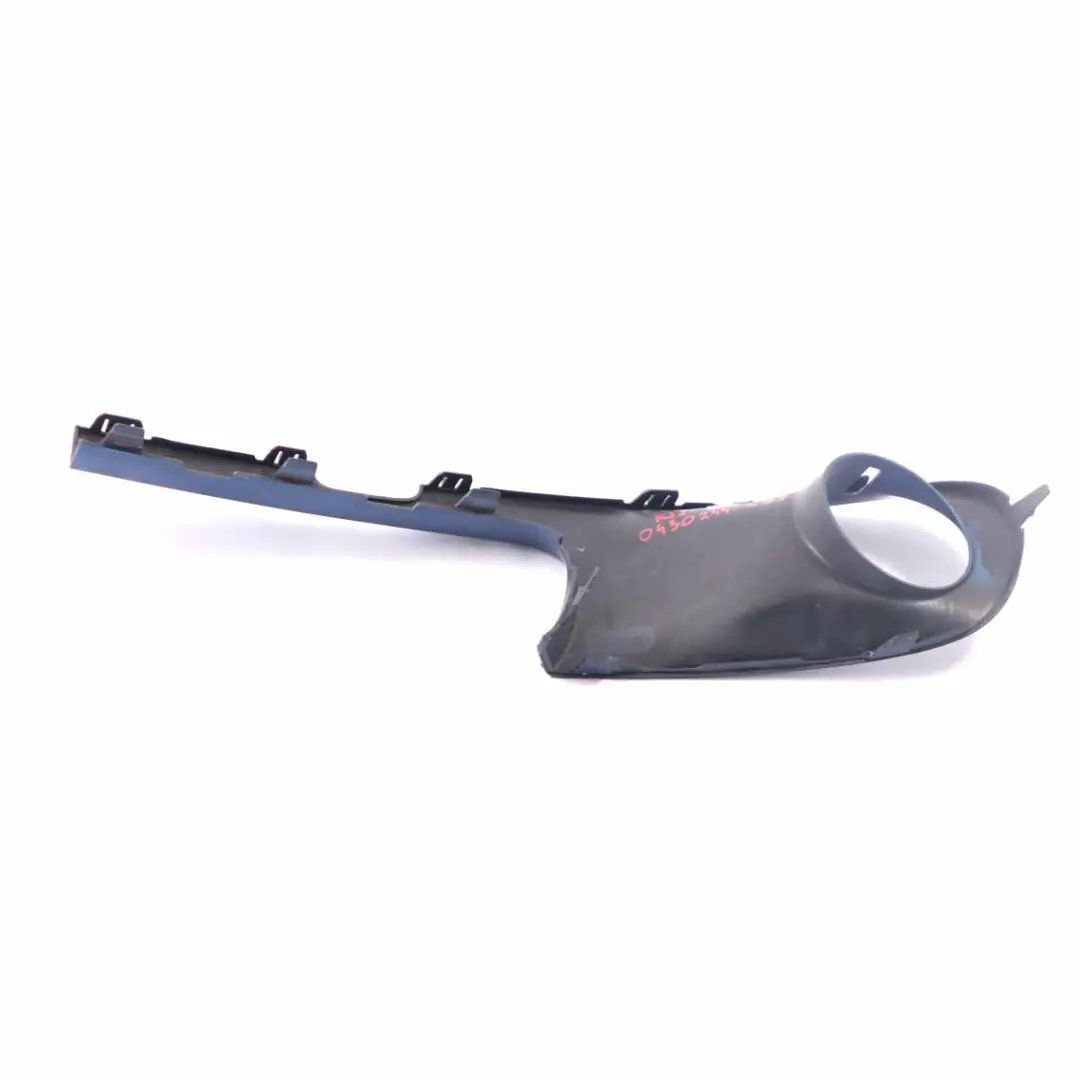 Mini Cooper S R55 R56 R57 Front Bumper Trim Right O/S Lightning Blue A63 2751564 - SKU 0430244-LB2 - Part number 0430244