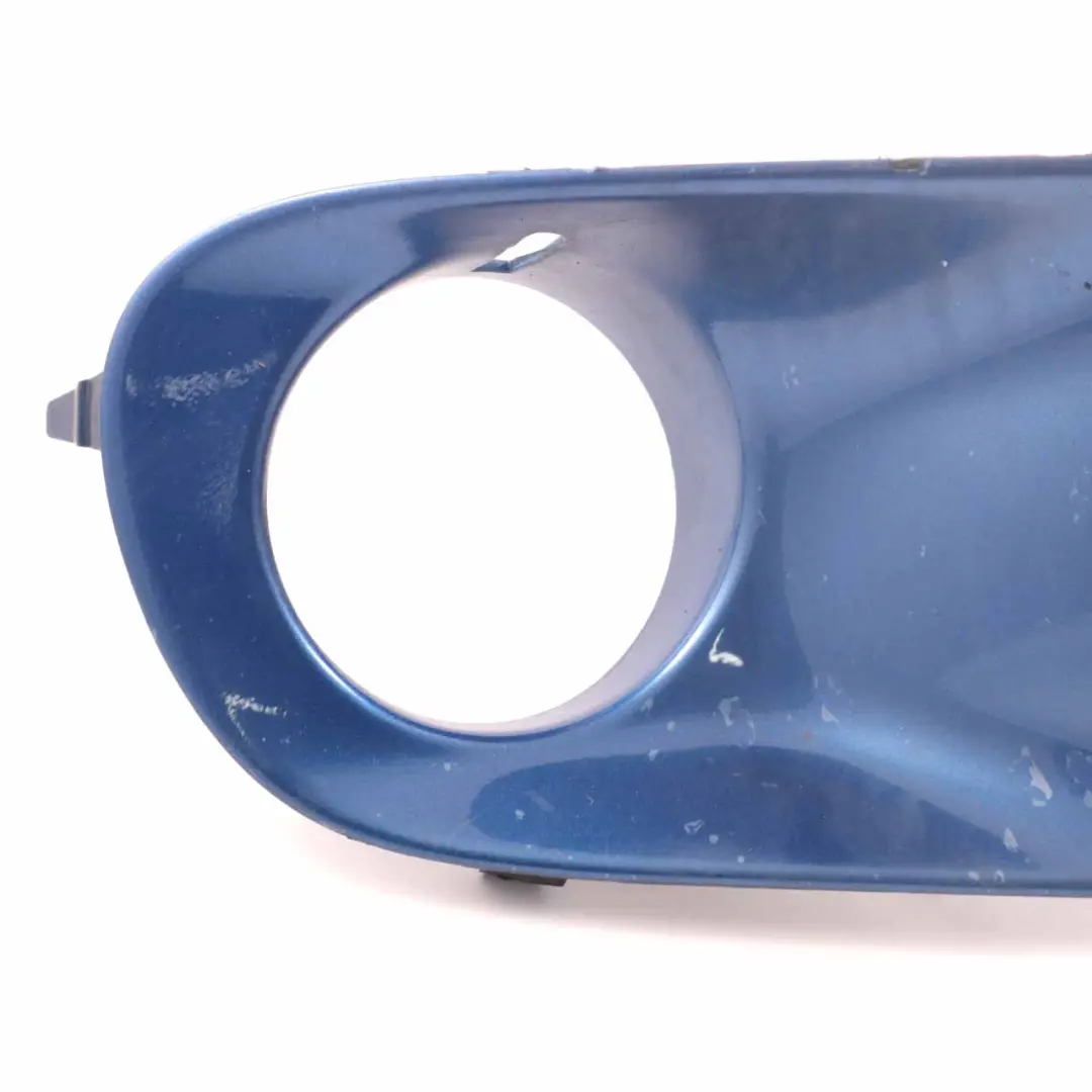 Mini Cooper S R55 R56 R57 Front Bumper Trim Right O/S Lightning Blue A63 2751564 - SKU 0430244-LB2 - Part number 0430244