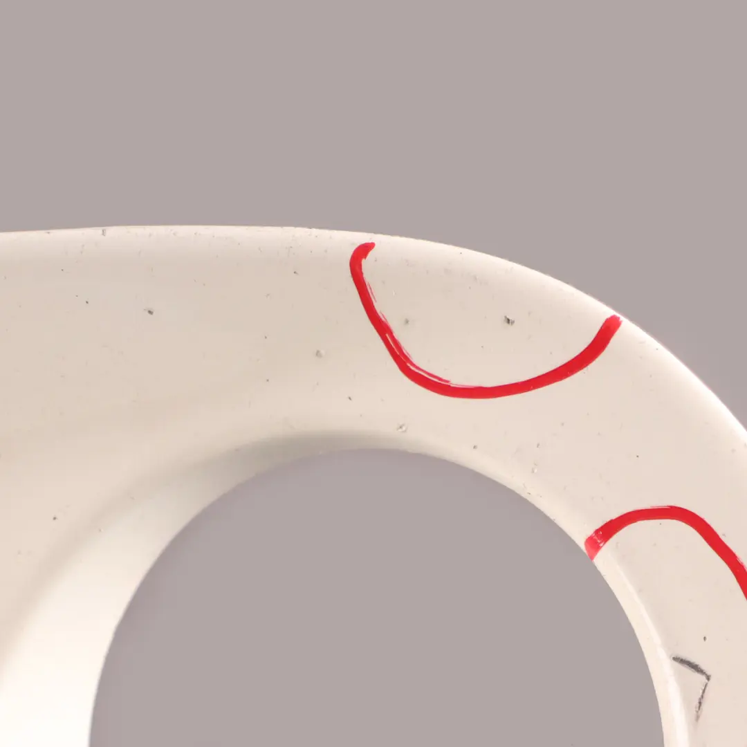 Front Bumper Trim Panel Right O/S Pepper White - 850 to Mini Cooper S R55 R56 R57 with Part number 0430244 Mini Cooper S R55 R56 R57 Front Bumper Trim Panel Right O/S Pepper White - 850 - SKU 0430244-PW1 - Part number 0430244