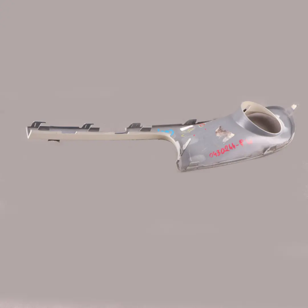 Front Bumper Trim Panel Right O/S Pepper White - 850 to Mini Cooper S R55 R56 R57 with Part number 0430244 Mini Cooper S R55 R56 R57 Front Bumper Trim Panel Right O/S Pepper White - 850 - SKU 0430244-PW1 - Part number 0430244