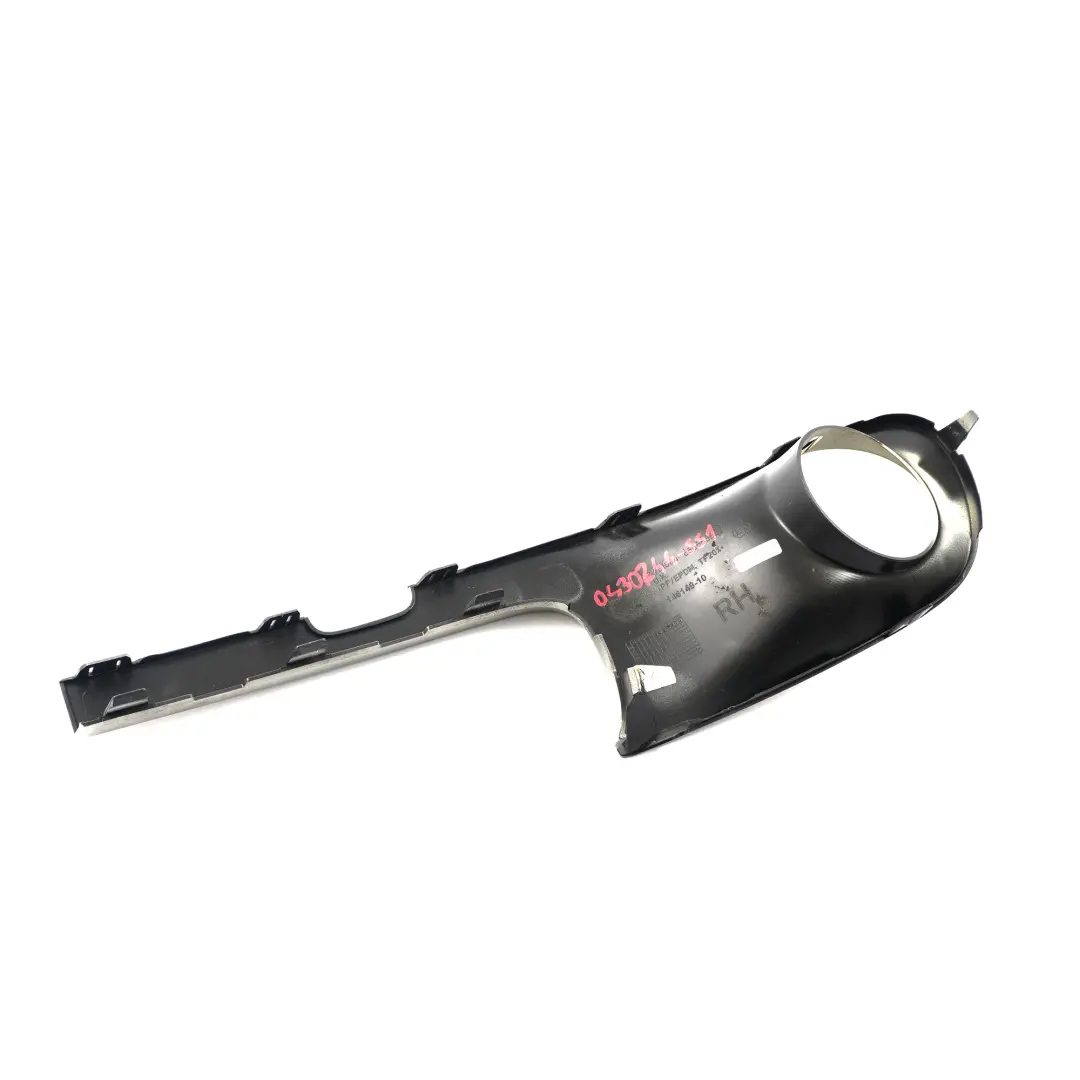 Mini Cooper S R55 R56 Front Bumper Trim Panel Right O/S Sparkling Silver A60 - SKU 0430244-SS1 - Part number 0430244