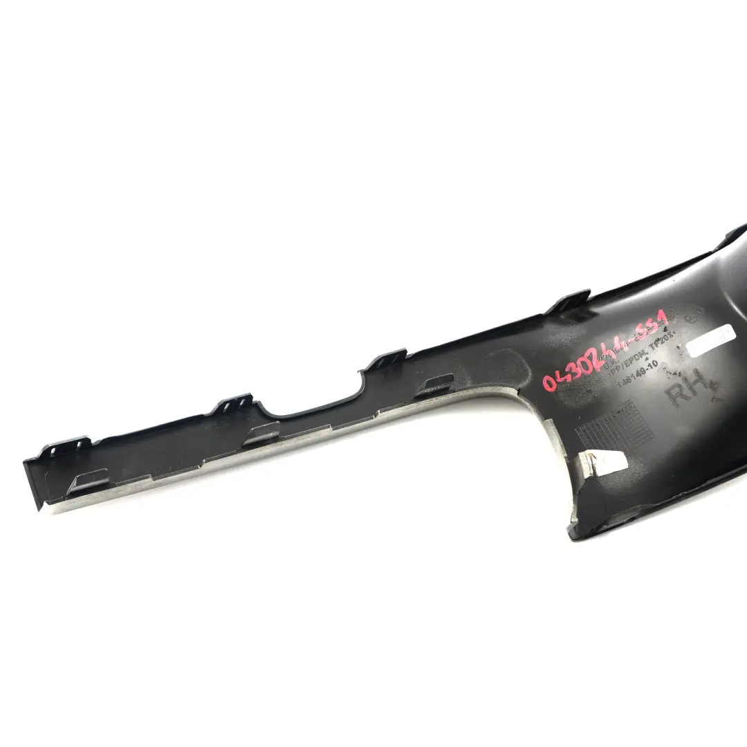 Mini Cooper S R55 R56 Front Bumper Trim Panel Right O/S Sparkling Silver A60 - SKU 0430244-SS1 - Part number 0430244