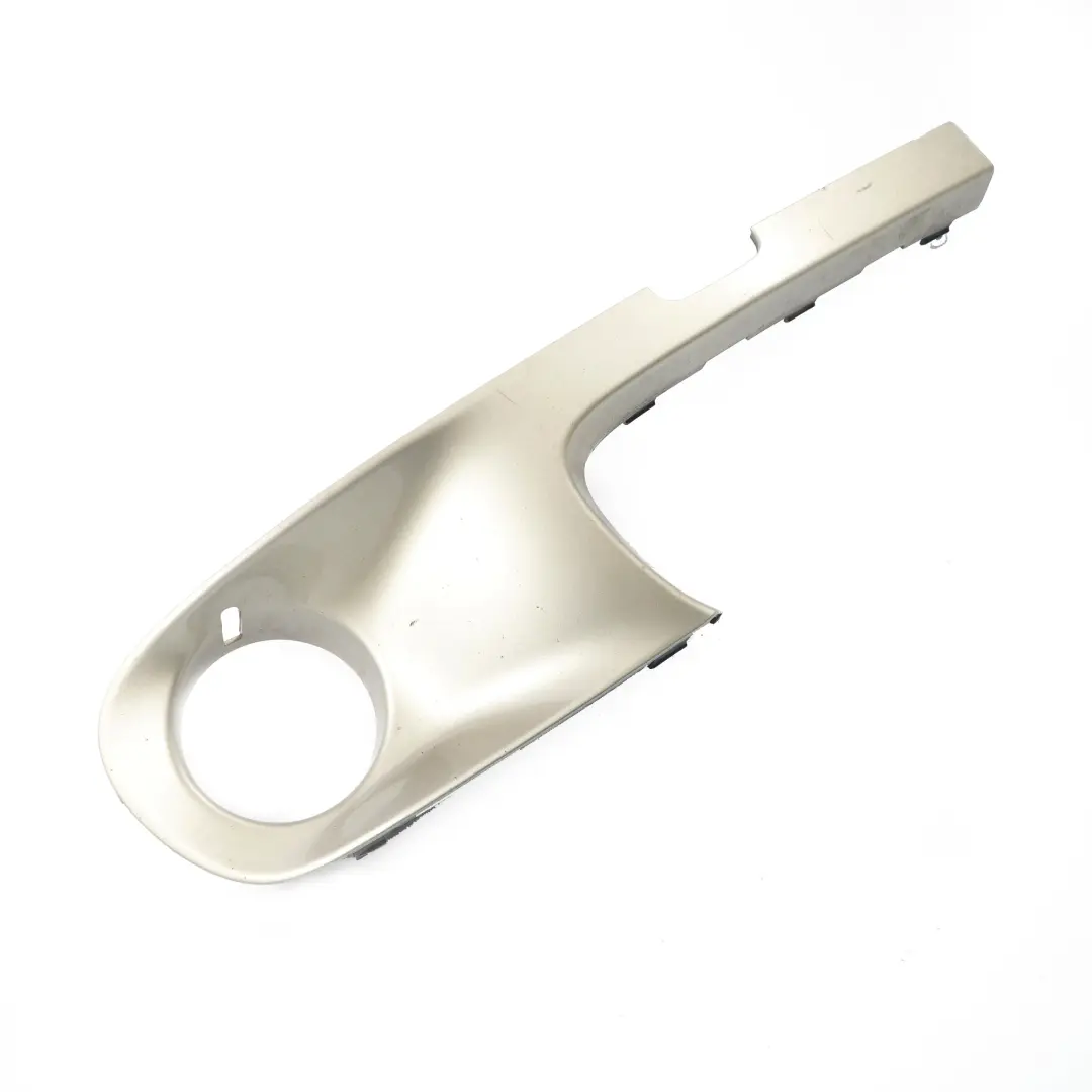 Mini Cooper S R55 R56 Front Bumper Trim Panel Right O/S Sparkling Silver A60 - SKU 0430244-SS1 - Part number 0430244