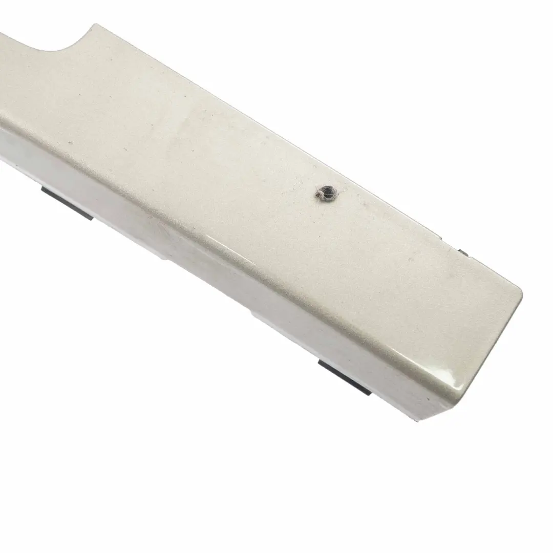 Front Bumper Trim Panel Right O/S Sparkling Silver A60 to Mini Cooper S R55 R56 with Part number 0430244 Mini Cooper S R55 R56 Front Bumper Trim Panel Right O/S Sparkling Silver A60 - SKU 0430244-SS - Part number 0430244