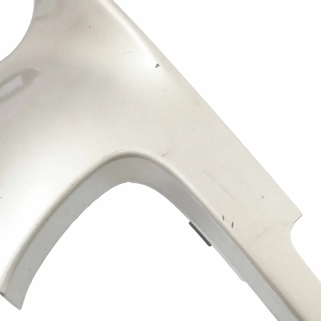 Front Bumper Trim Panel Right O/S Sparkling Silver A60 to Mini Cooper S R55 R56 with Part number 0430244 Mini Cooper S R55 R56 Front Bumper Trim Panel Right O/S Sparkling Silver A60 - SKU 0430244-SS - Part number 0430244