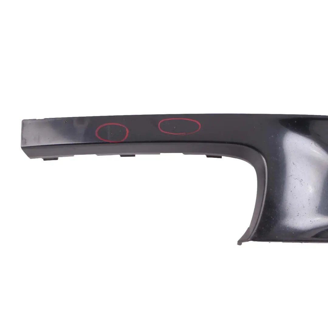 Mini Cooper S R55 R56 2 Stoßstange Zierleiste Blende Abdeckung Links Astro Black - SKU 0430245-ASB2 - Teilenummer 0430245