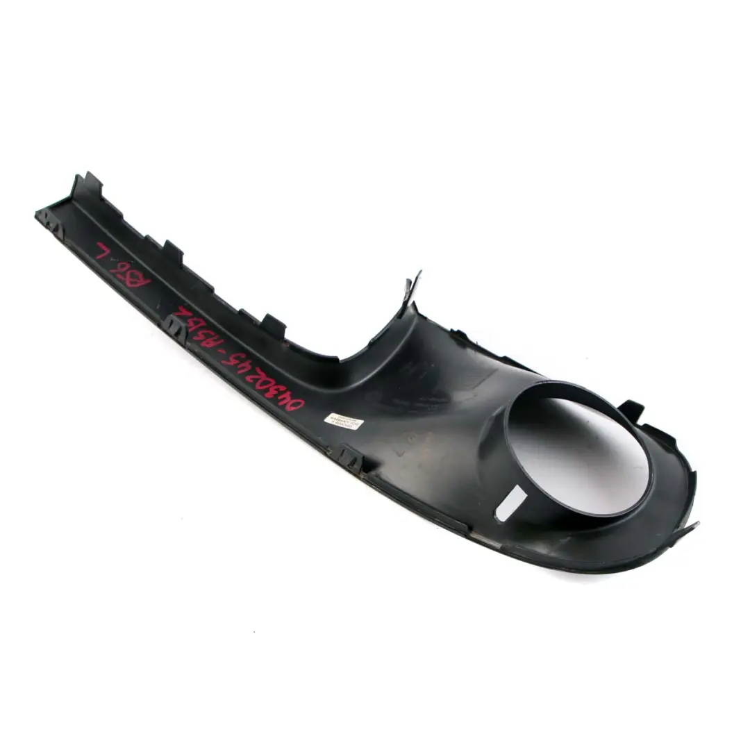 Front Bumper Left N/S Trim Panel Cover Astro Black A25 to Mini Cooper S 2 R55 R56 with Part number 0430245 Mini Cooper S 2 R55 R56 Front Bumper Left N/S Trim Panel Cover Astro Black A25 - SKU 0430245-ASB2 - Part number 0430245