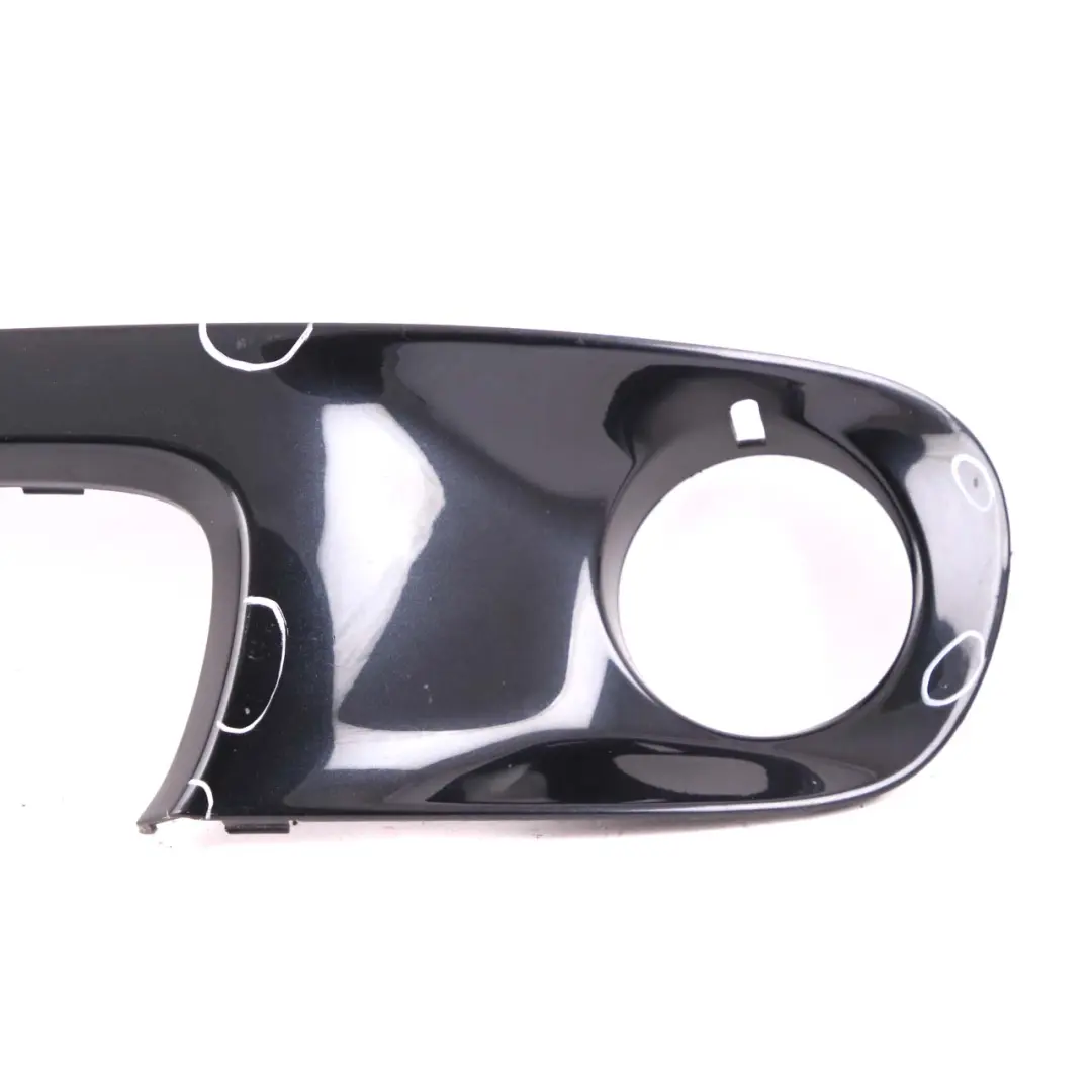 Mini Cooper S R55 R56 2 Stoßstange Zierleiste Blende Abdeckung Links Astro Black - SKU 0430245-ASB3 - Teilenummer 0430245