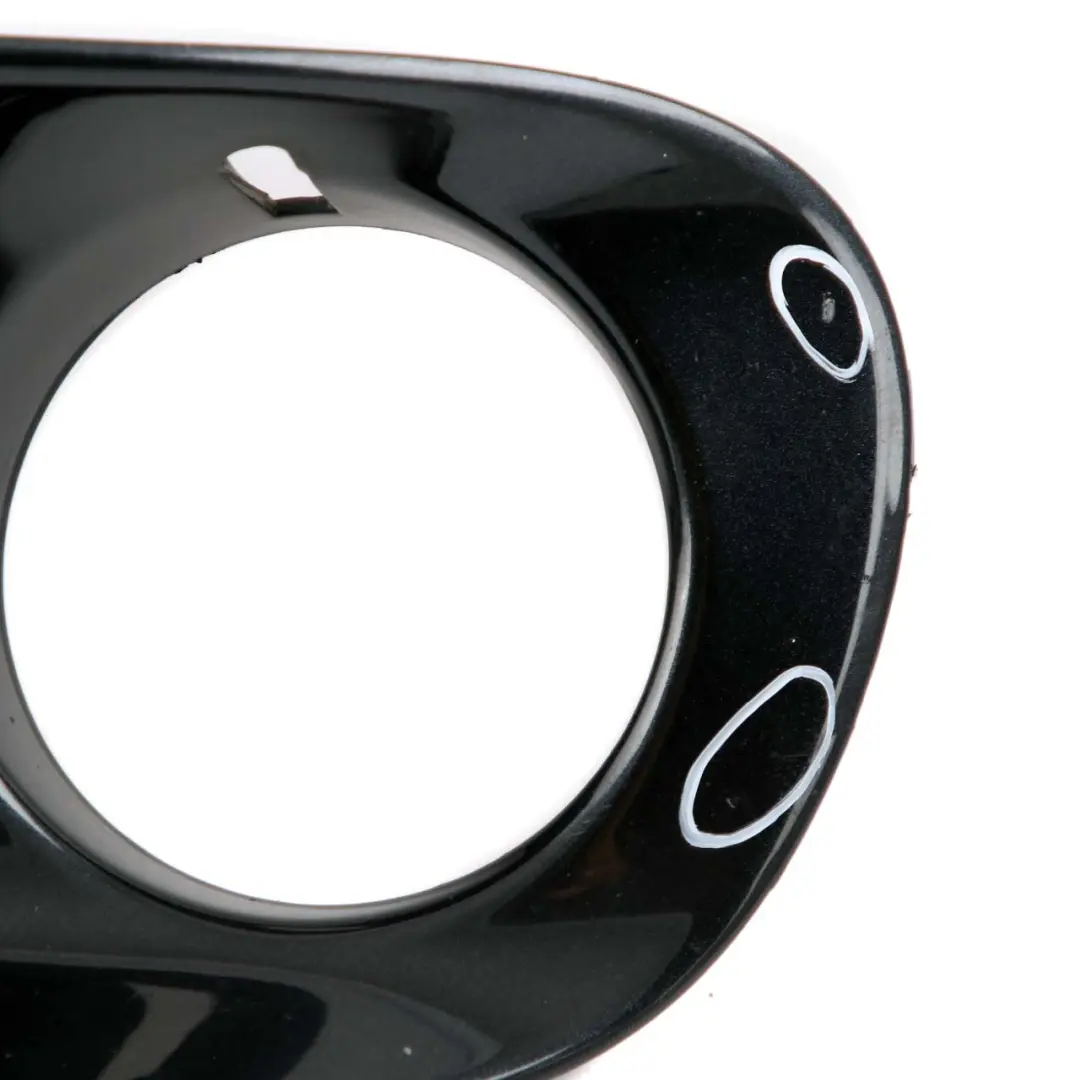 Mini Cooper S R55 R56 3 Front Bumper Left N/S Trim Panel Cover Astro Black A25 - SKU 0430245-ASB3 - Part number 0430245