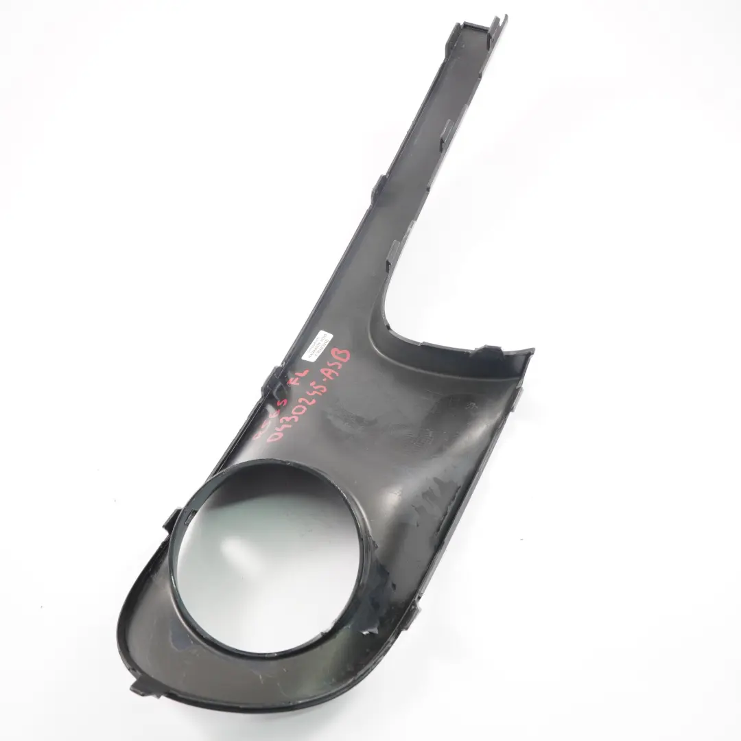 MINI Cooper S R55 R56 Front Bumper Left N/S Trim Panel Astro Black A25 - SKU 0430245-ASB - Part number 0430245