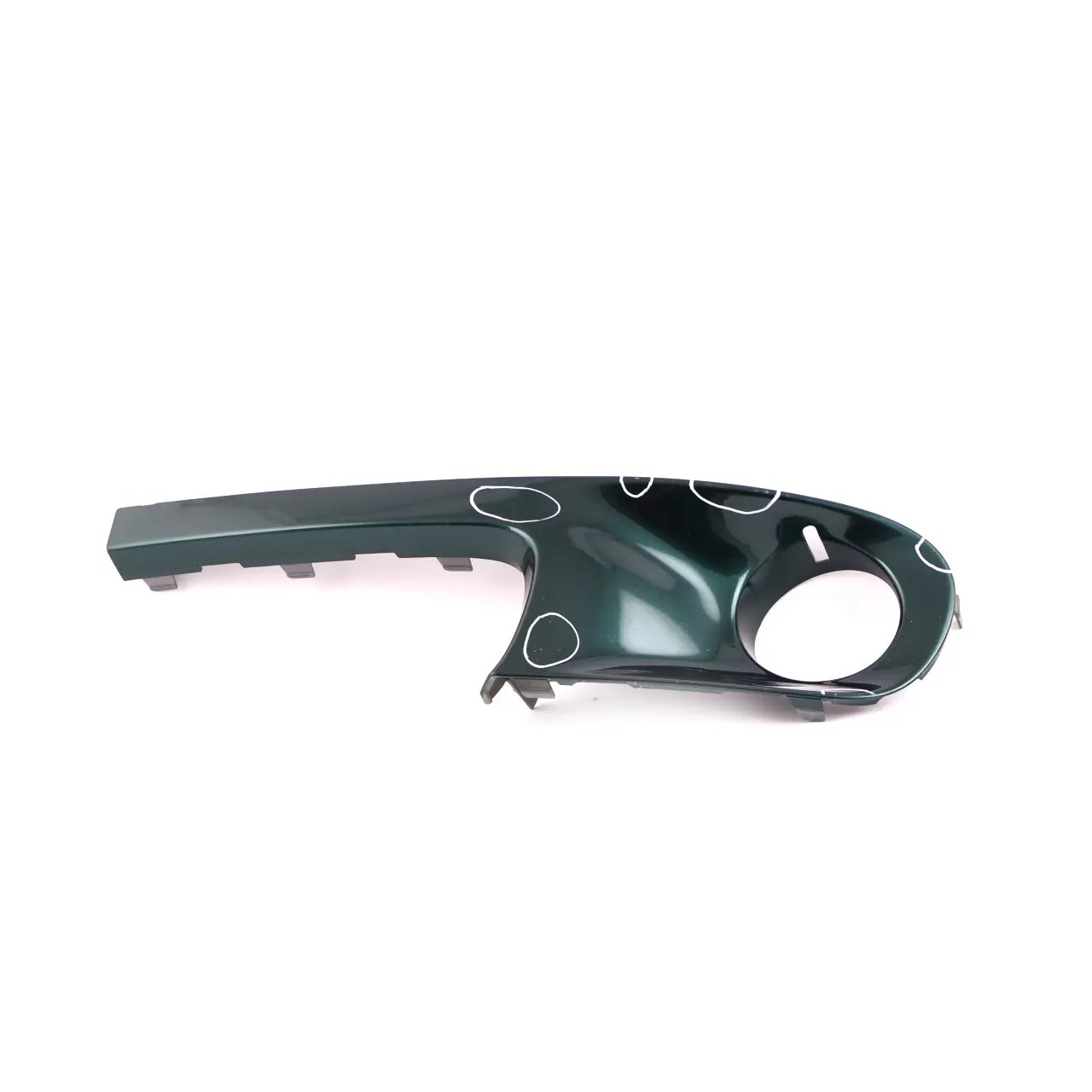 Mini R56 Front Bumper Left N/S Trim Panel British Racing Green A67 0430245