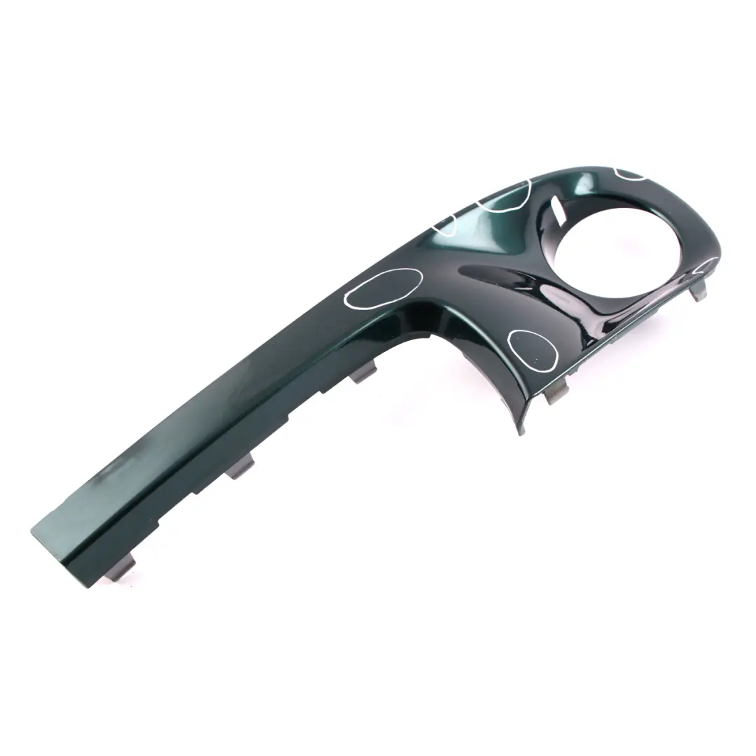 Mini R56 Frontstoßstange Links Trim Panel British Racing Green A67 - SKU 0430245-BRG1 - Teilenummer 0430245
