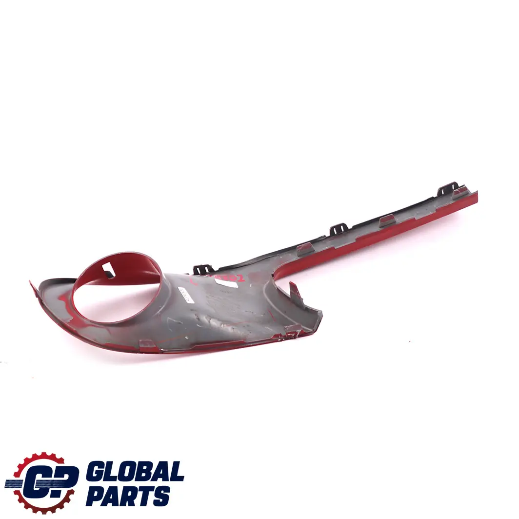 Mini Cooper S R55 R56 Front Bumper Trim Panel Cover Left N/S Chili Red - 851 - SKU 0430245-CHRED2 - Part number 2751563