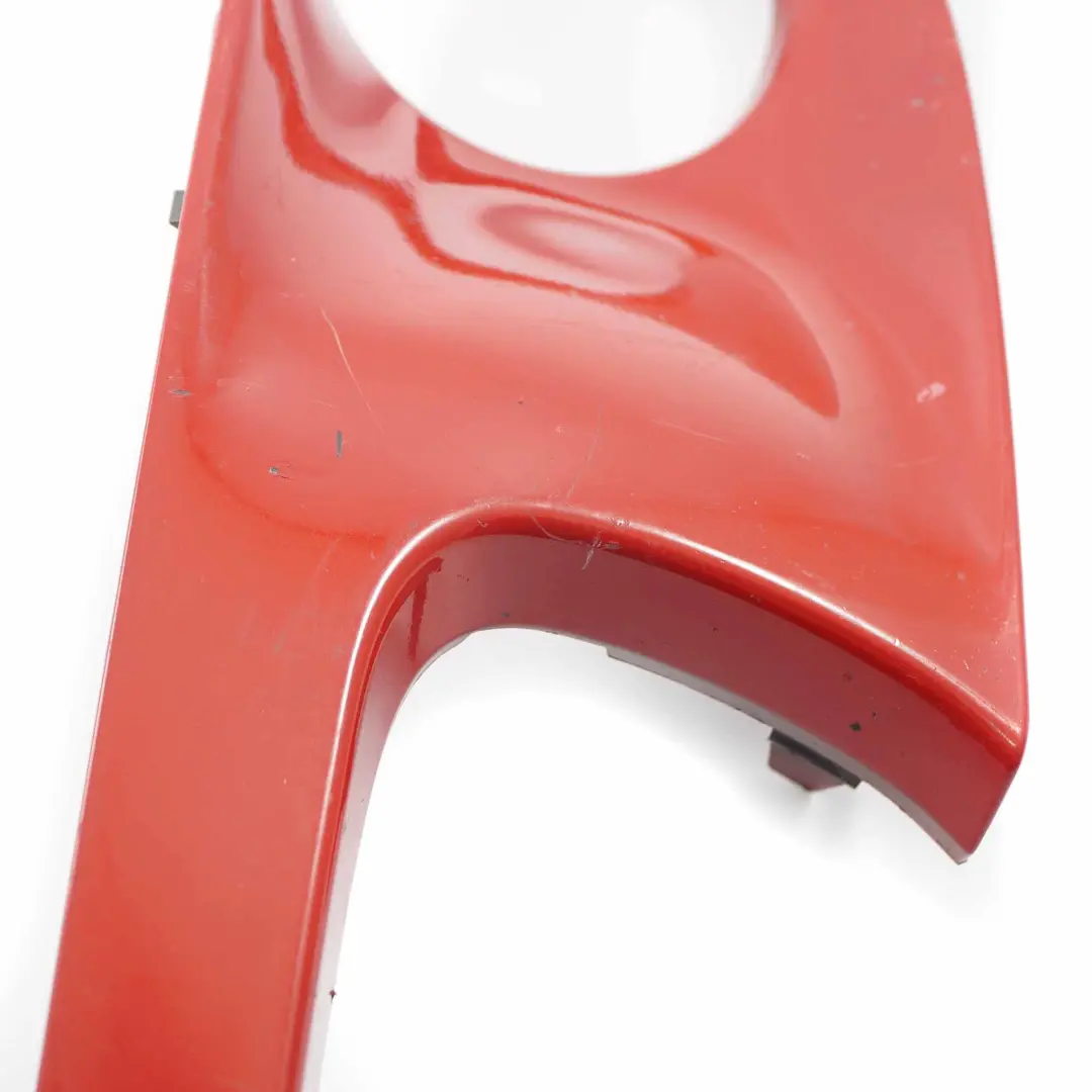 Rivestimento paraurti anteriore sinistro Chili Rosso 851 2751563 per Mini S R55 R56 con numero di parte 0430245 Mini S R55 R56 Rivestimento paraurti anteriore sinistro Chili Rosso 851 2751563 - SKU 0430245-CHRED3 - Numero di parte 0430245