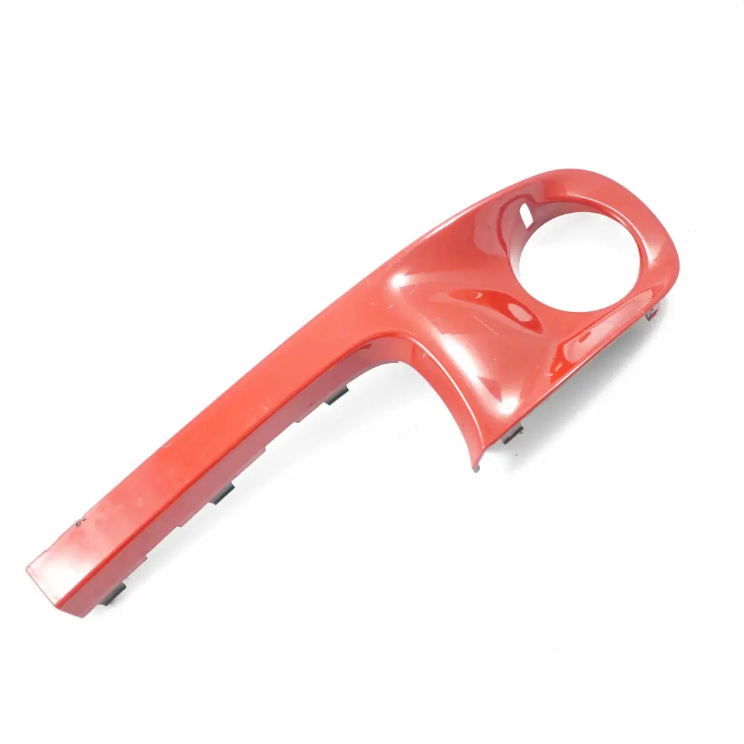 Front Bumper Trim Cover Left N/S Chili Red - 851 2751563 to Mini Cooper S R55 R56 with Part number 0430245 Mini Cooper S R55 R56 Front Bumper Trim Cover Left N/S Chili Red - 851 2751563 - SKU 0430245-CHRED3 - Part number 0430245