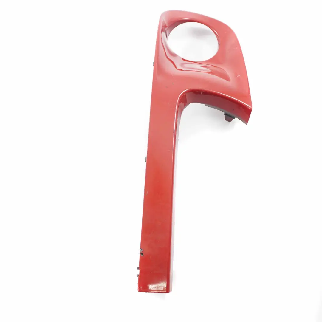 Rivestimento paraurti anteriore sinistro Chili Rosso 851 2751563 per Mini S R55 R56 con numero di parte 0430245 Mini S R55 R56 Rivestimento paraurti anteriore sinistro Chili Rosso 851 2751563 - SKU 0430245-CHRED3 - Numero di parte 0430245