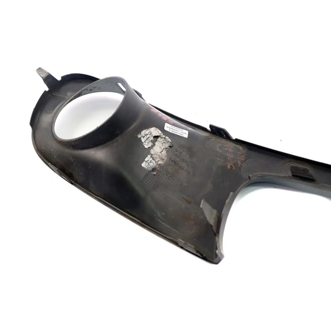Mini Cooper S 1 R55 R56 Front Bumper Left N/S Trim Cover Panel Dark Silver - SKU 0430245-DS1 - Part number 0430245