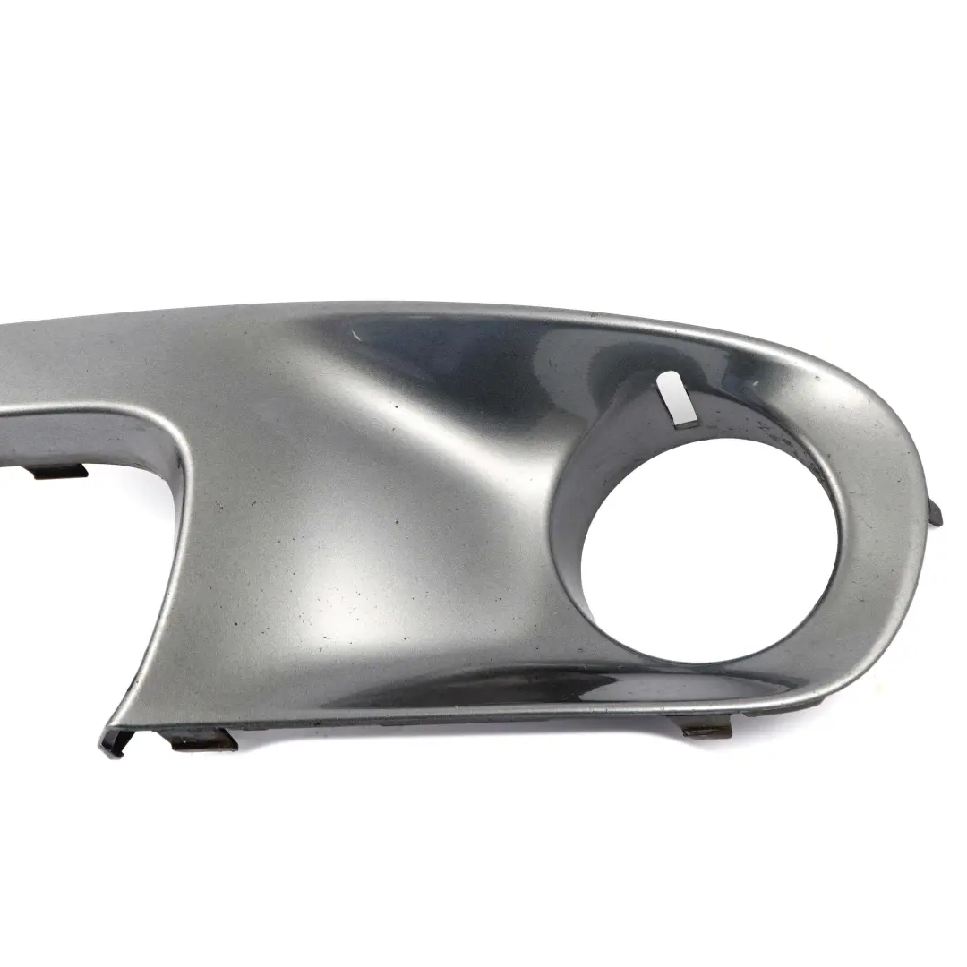 Mini 1 R55 R56 Parachoques Delantero Izquierdo Embellecedor Panel Plata Oscuro - SKU 0430245-DS1 - Número de pieza 0430245