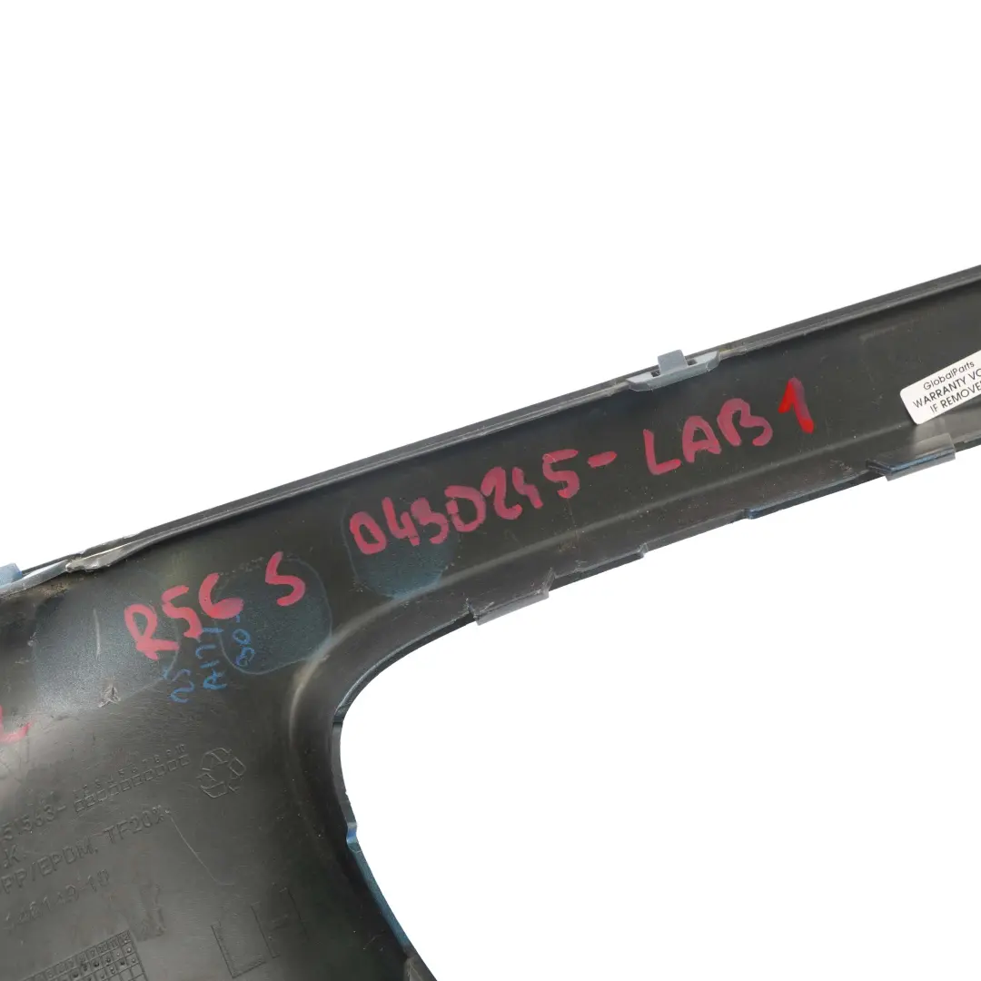  Front Bumper Trim Mini Cooper S R55 R56 R57 Panel Left N/S Laser Blue - SKU 0430245-LAB - Part number 0430245