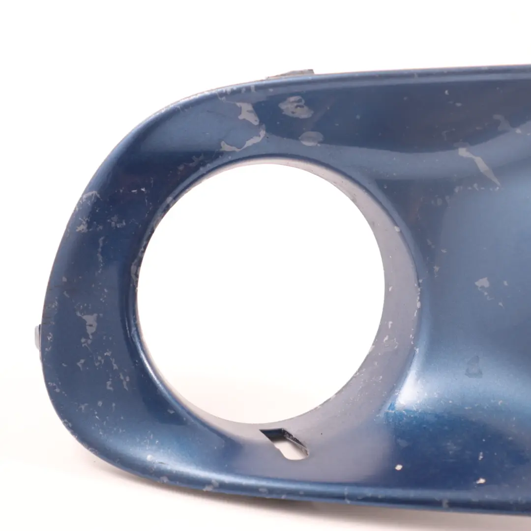 Mini Cooper S R55 R56 Frontstoßstange links Trim Lightning Blue - A63 2751563 - SKU 0430245-LB - Teilenummer 0430245