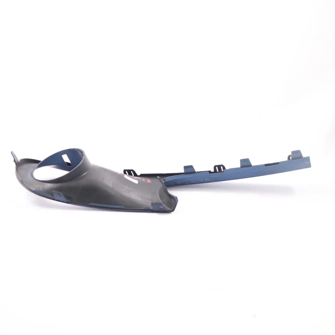 Mini Cooper S R55 R56 Frontstoßstange links Trim Lightning Blue - A63 2751563 - SKU 0430245-LB - Teilenummer 0430245
