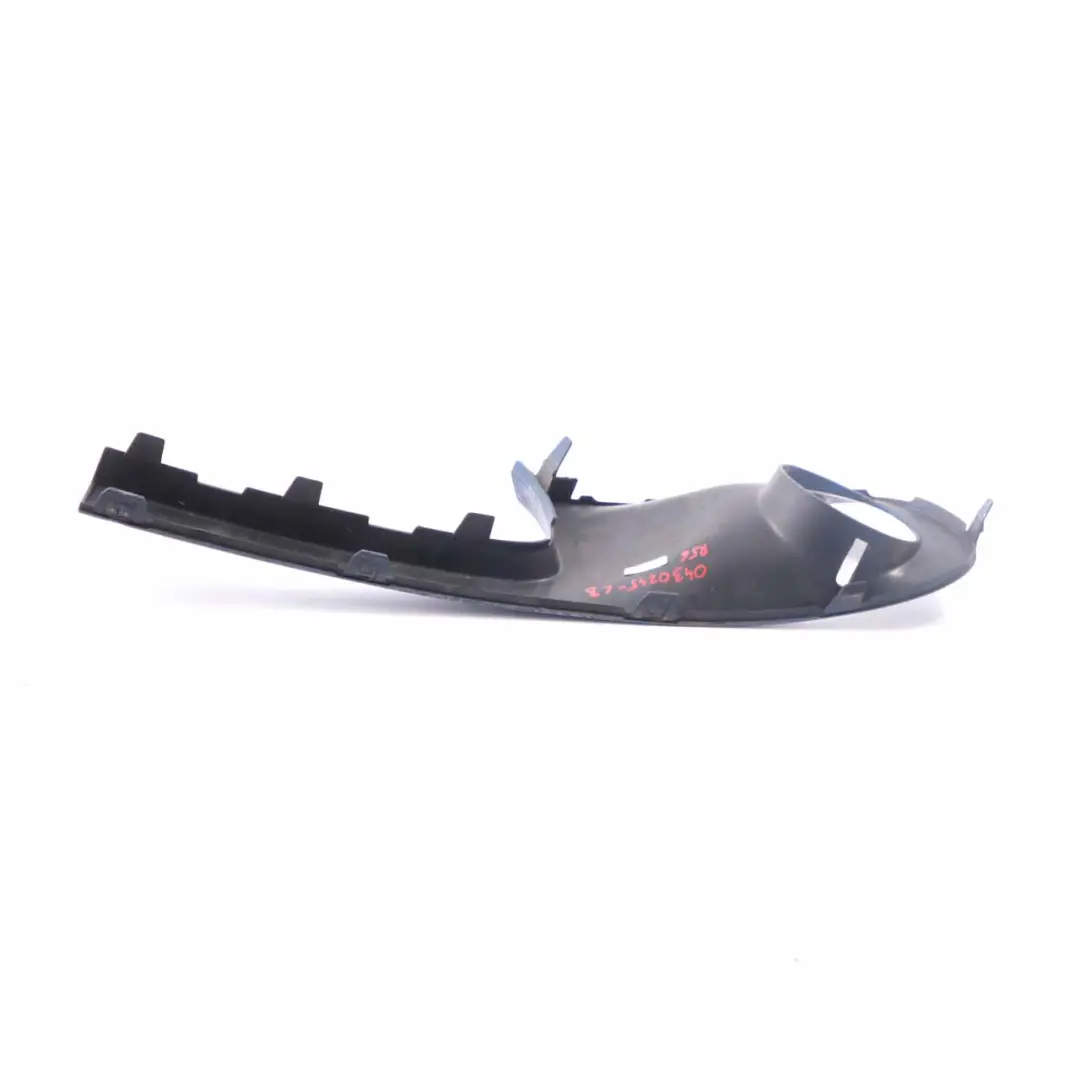 Mini Cooper S R55 R56 Frontstoßstange links Trim Lightning Blue - A63 2751563 - SKU 0430245-LB - Teilenummer 0430245