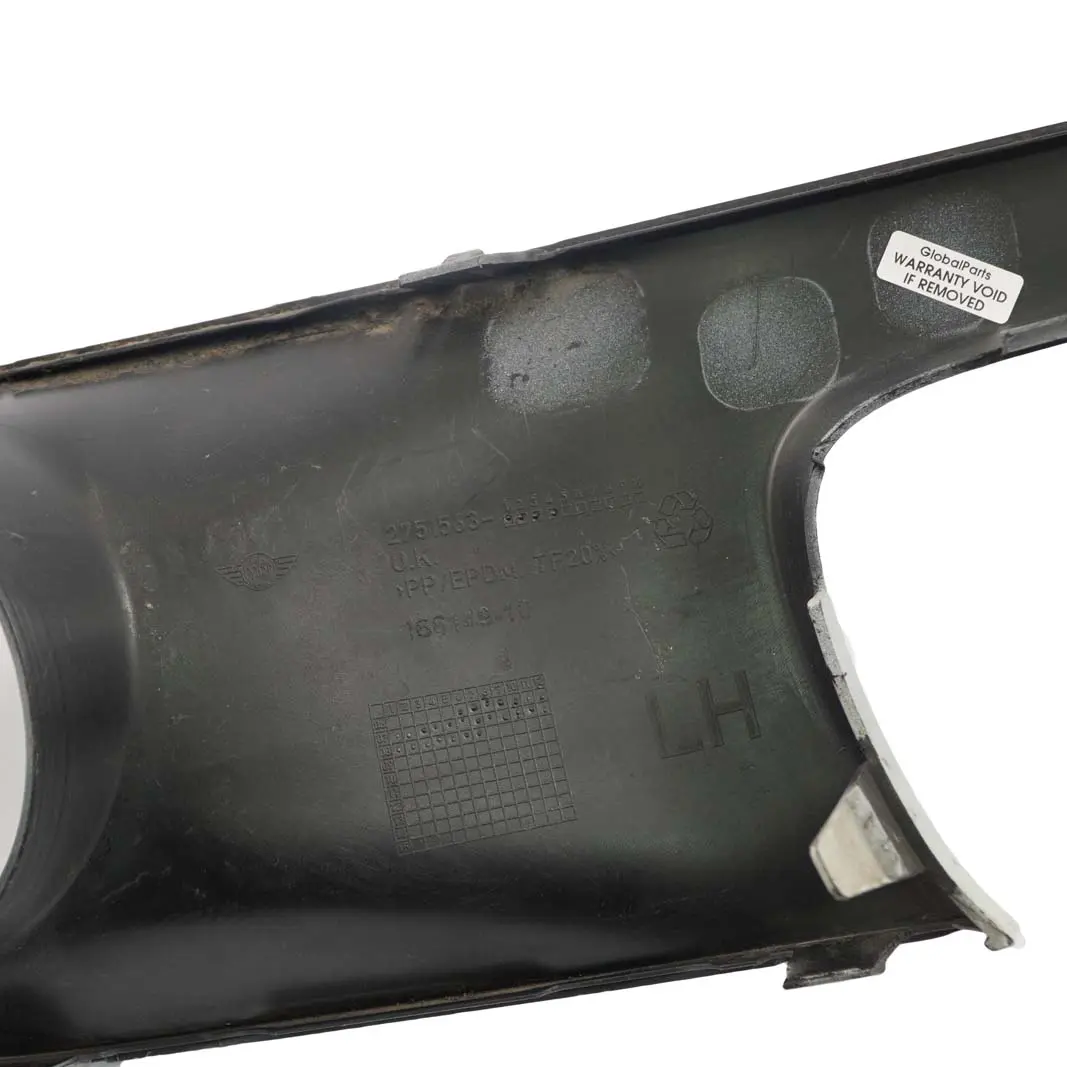 Mini Cooper S R55 R56 Blende Vorne Links Frontstoßstange Pepper White Weiss 850 - SKU 0430245-PW2 - Teilenummer 0430245