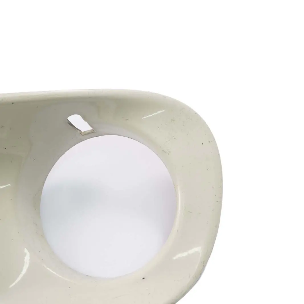 Front Bumper Left N/S Trim Panel Cover Pepper White - 850 to Mini Cooper S R55 R56 with Part number 0430245 Mini Cooper S R55 R56 Front Bumper Left N/S Trim Panel Cover Pepper White - 850 - SKU 0430245-PW2 - Part number 0430245