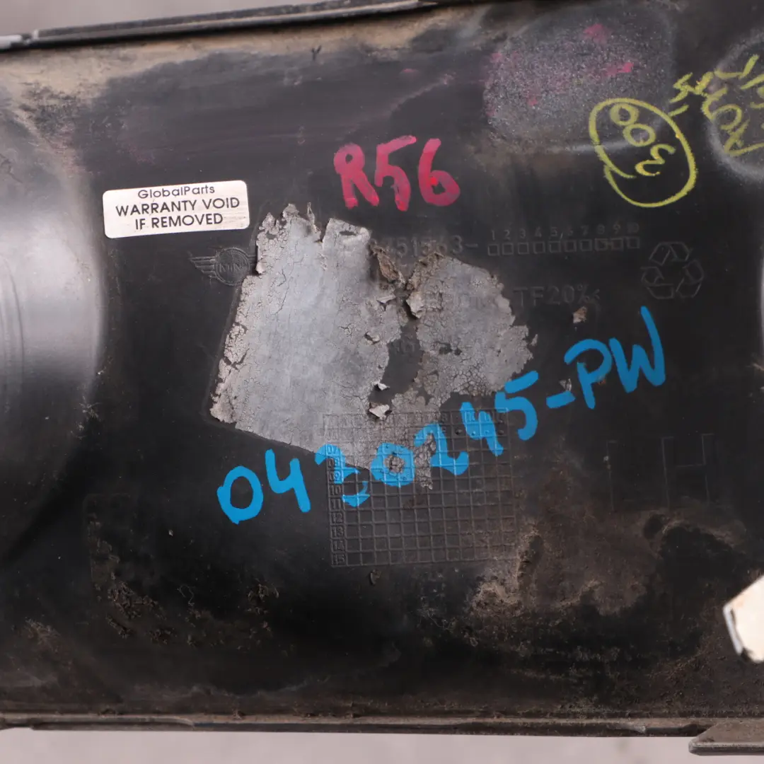 Front Bumper Left N/S Trim Panel Pepper White - 850 to Mini Cooper S R55 R56 with Part number 0430245 Mini Cooper S R55 R56 Front Bumper Left N/S Trim Panel Pepper White - 850 - SKU 0430245-PW - Part number 0430245