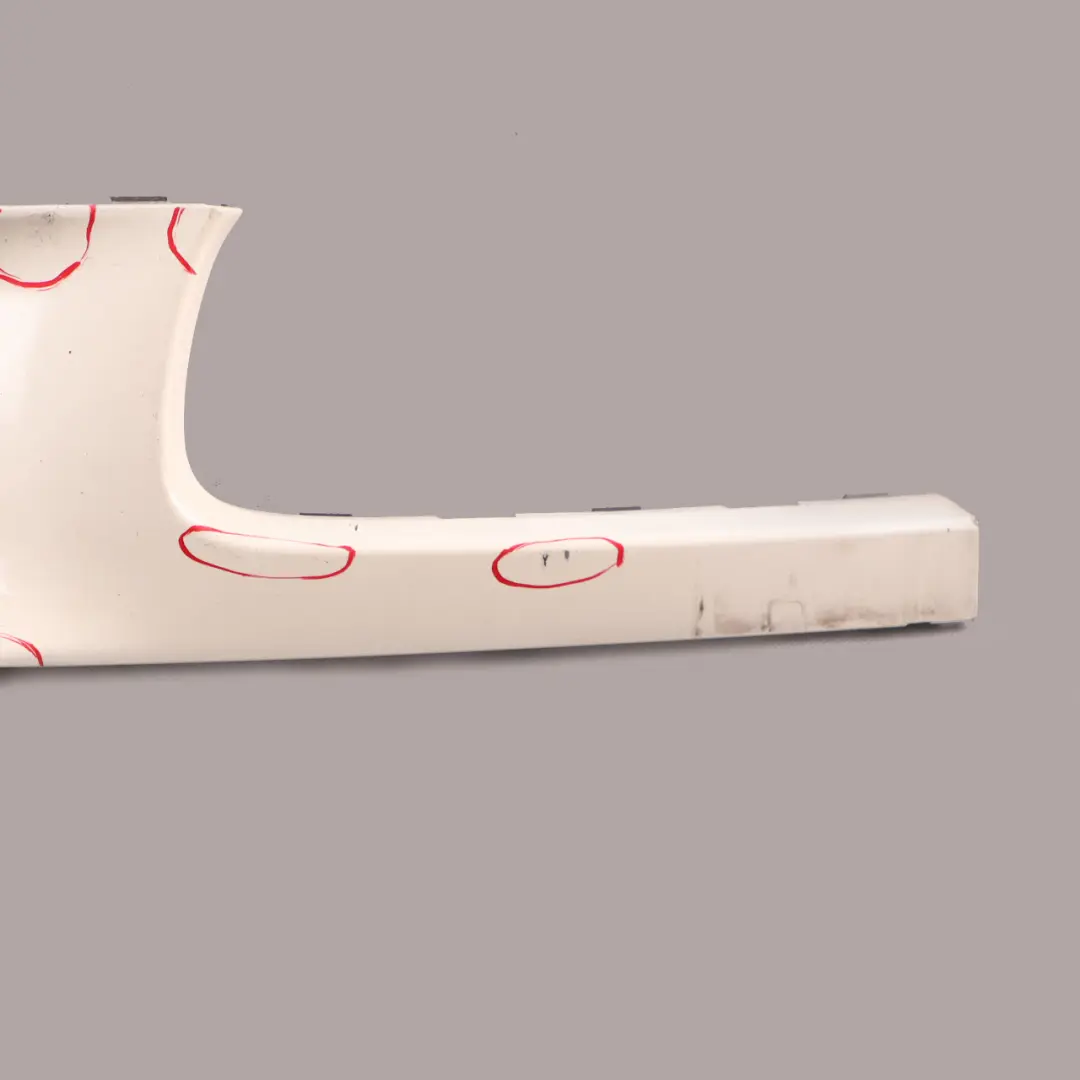 Mini Cooper S R55 R56 Front Bumper Left N/S Trim Panel Pepper White - 850 - SKU 0430245-PW - Part number 0430245