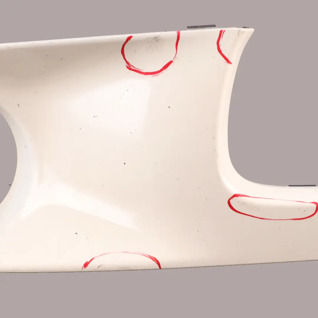 Mini Cooper S R55 R56 Front Bumper Left N/S Trim Panel Pepper White - 850 - SKU 0430245-PW - Part number 0430245