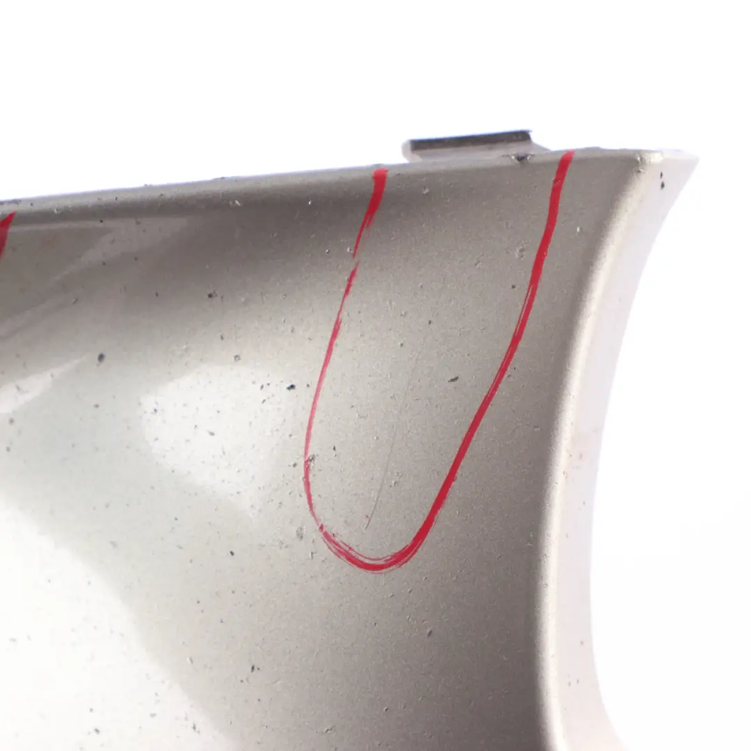 Front Bumper Left N/S Trim Panel Sparkling Silver 2751563 to Mini Cooper S R55 R56 with Part number 0430245 Mini Cooper S R55 R56 Front Bumper Left N/S Trim Panel Sparkling Silver 2751563 - SKU 0430245-SS - Part number 0430245