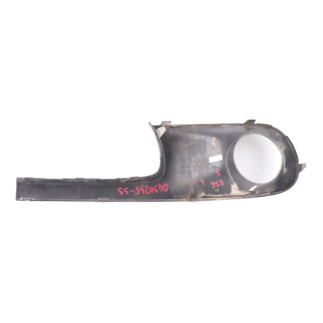 Mini Cooper S R55 R56 Blende Links FrontstoĂźstange Sparkling Silver Silber - SKU 0430245-SS - Teilenummer 0430245
