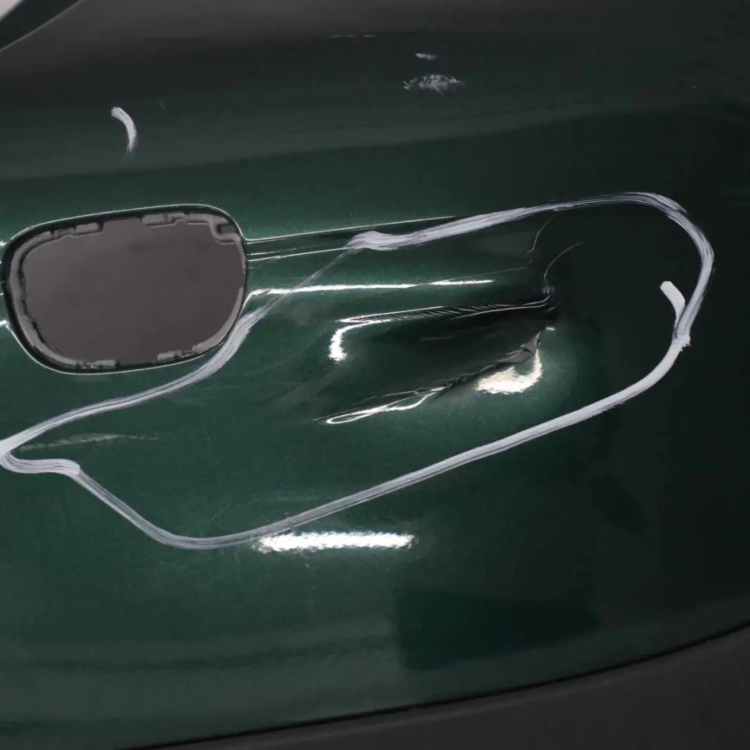 Mini R56 R57 Hintere Stoßstangenverkleidung Abdeckung British Racing Green - A67 - SKU 0430247-BRG - Teilenummer 0430247