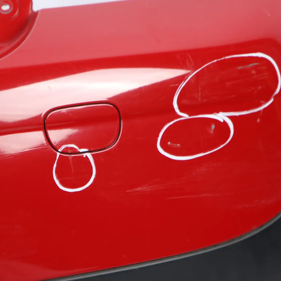 Mini R56 R57 Bumper Rear Trim Panel Covering Chili Red - 851 - SKU 0430247-CHRED - Part number 0430247