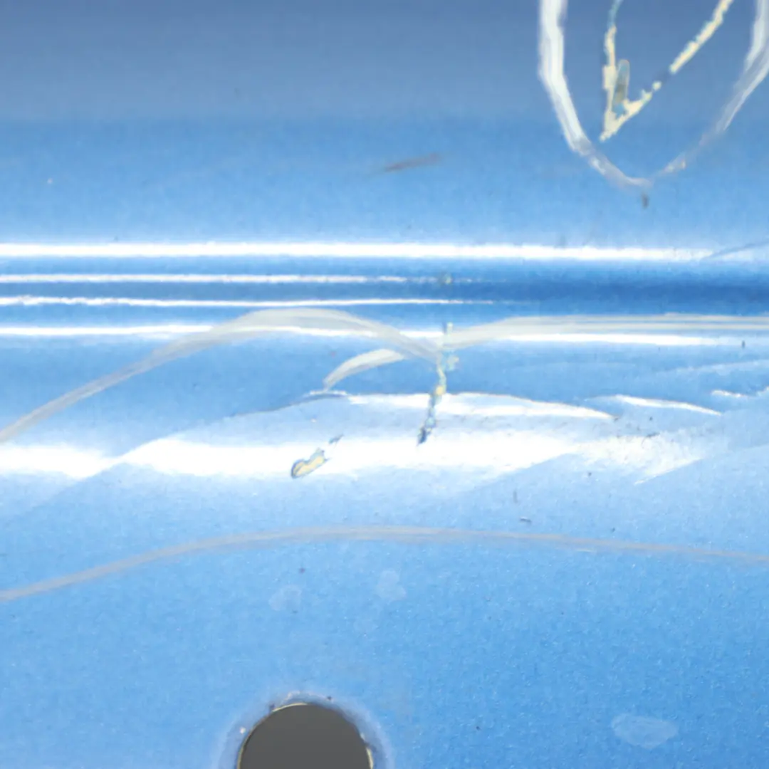 Mini R56 R57 Bumper Rear Trim Panel Covering Lightning Blue Metallic - A63 - SKU 0430247-LB1 - Part number 0430247